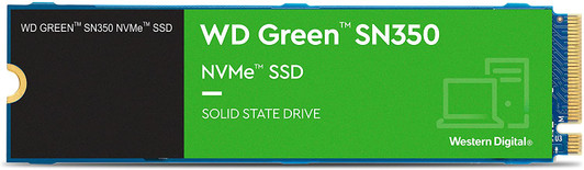 WD Green 1TB Internal NVMe SSD Drive Gen3 PCIe, QLC, M.2 2280, Up to 3,200 MB/s