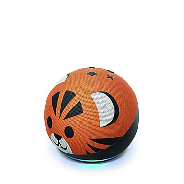 Amazon Echo Dot (4th Gen) Kids, with parental controls - Tiger