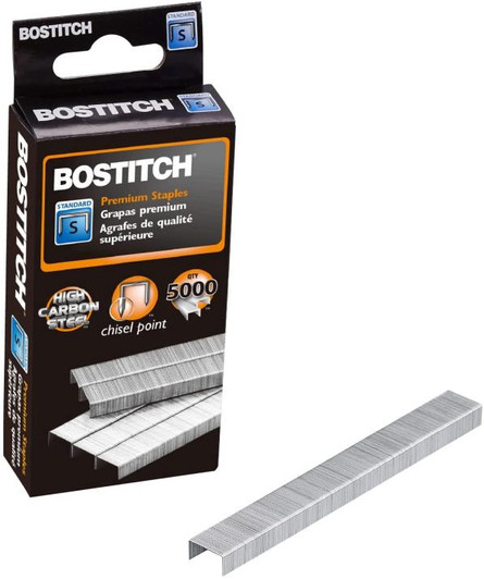 Bostitch Standard Staples 1/4" Leg Length 5000Pcs