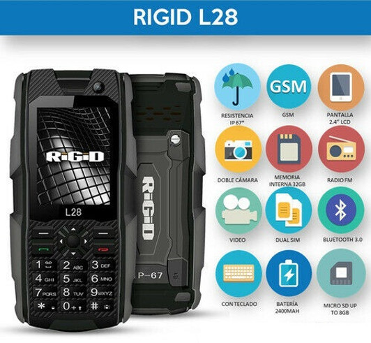 Rigid L28 3G water proof Phone