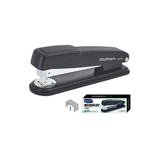 Studmark Stapler Metal Black 26/6 Full Strip, 25 sheets Capacity