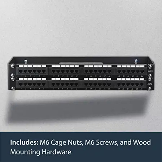 Linkedpro 19" 2U Open Wall Rack Mount