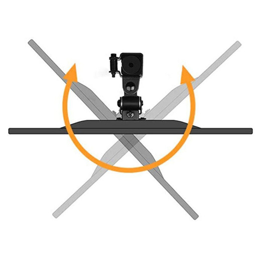 NA Adjustable Single Monitor Desk Mount for size 13" - 27"