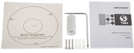 Hikvision 5MP Fixed IP Dome Network Camera