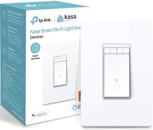 Tp-link Kasa Smart Dimmer Switch Wi-Fi Light Switch 2.4GHz Works with Alexa and Google Home