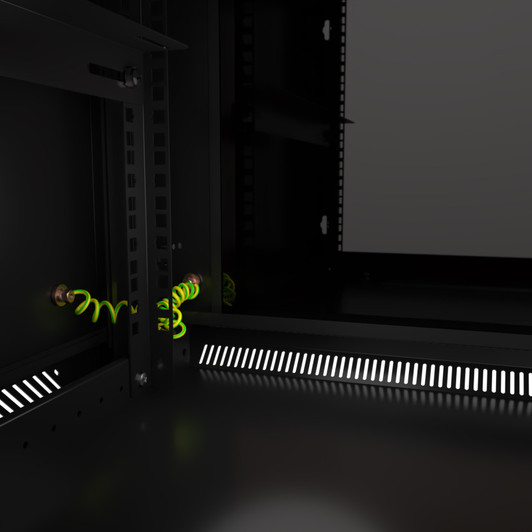 Nexxt 9U Wall Cabinet 19" 450mm