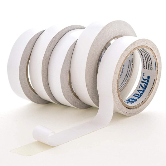 BAZIC 1" X 20 Yard (720") Double Sided Tape