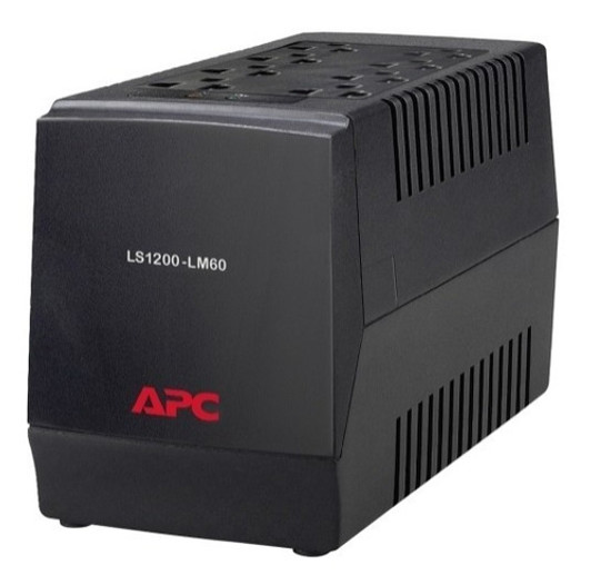 APC 110 Volt Automatic Voltage Regulator, 1200VA, 8 Outlets, 120V, 90 Joules