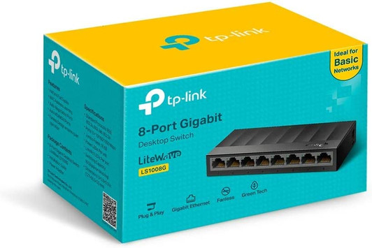 TP-Link Litewave 8 Port Gigabit Ethernet Desktop Switch