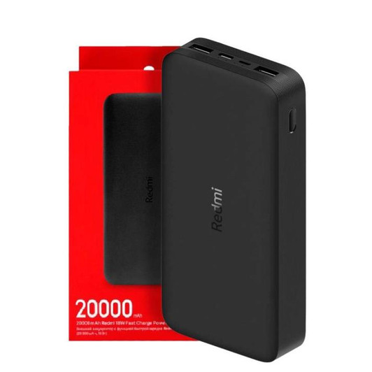 Xiaomi 20000mAh Power Bank w/ 2 USB-A Port Rapid Charge