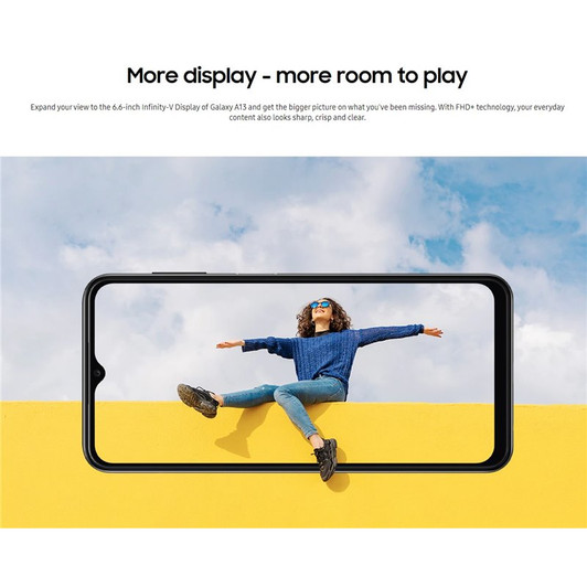 Samsung A13 Blue 64GB Storage 4g Dual Sim Cellphone