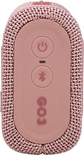 JBL Go 3 Pink Portable Waterproof BT Outdoor Speaker JBL Go 3 Pink Portable Waterproof BT Outdoor Speaker