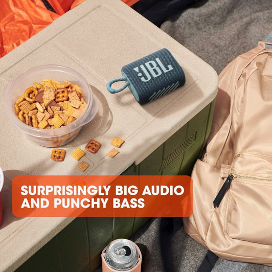 JBL Go 3 Grey Portable Waterproof BT Outdoor Speaker JBL Go 3 Grey Portable Waterproof BT Outdoor Speaker