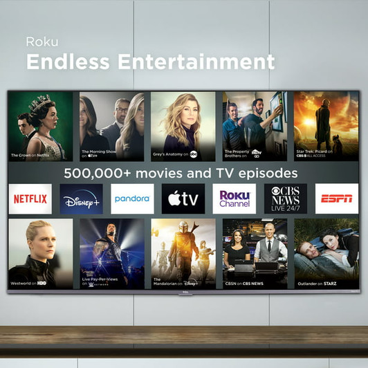 TCL 43" 4K Android Smart TV