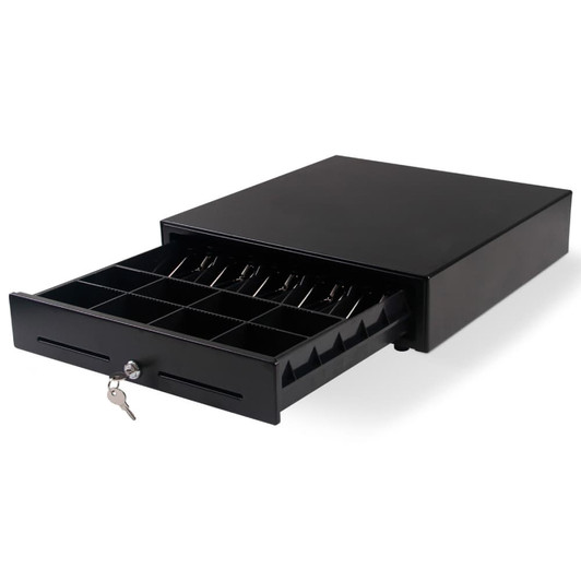 Custom CD30 Cash Drawer 16", 5 Bill, Metal, Black
