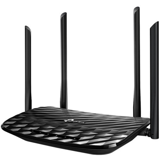 TP-Link Archer A6 AC1200 Wireless Gigabit WiFi Router Dual Band MU-MIMO, Long range