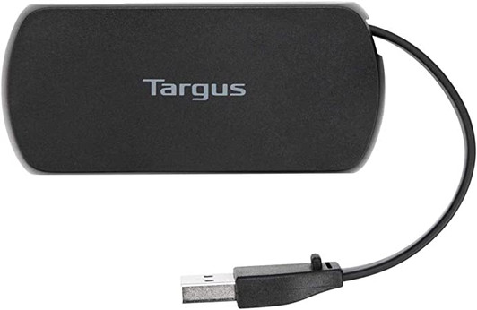 Targus 4 port USB 2.0 HUB, Black (ACH114US)