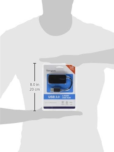 Targus 4 Port USB 3.0 HUB (ACH124US)Black