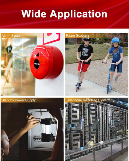 NA 12 Volt 9 Amps. Lead Acid Battery