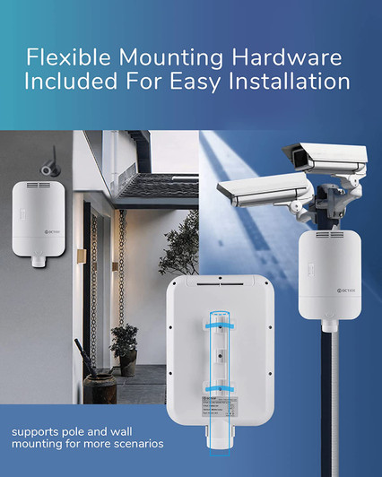 Outdoor Weatherproof PoE Switch, with 8 Gigabit Ports PoE , 2 1GB Uplink SFP, 120W POE