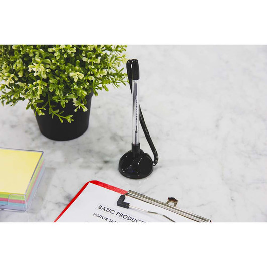 BAZIC Comptoir Oil-Gel Ink Counter Pen for Counter - Black Ink