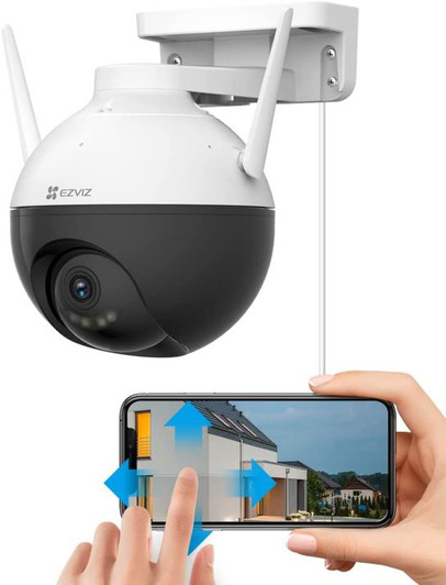 EZVIZ C8W 4MP WiFi Outdoot IP Camera Pan/Tilt, 360° Coverage, Two-Way Talk.