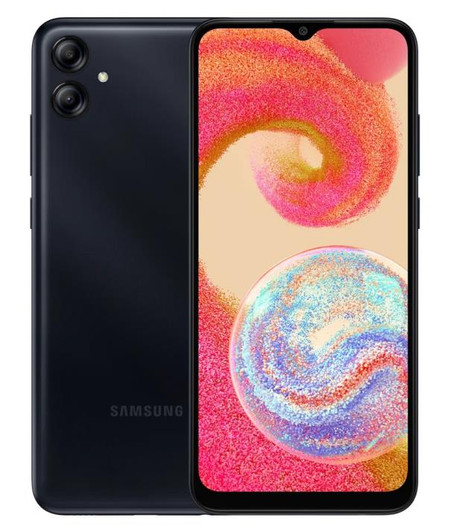 Samsung A04E Black 32GB Storage 6.5" Screen 3GB Ram Dual Sim 4G Cellphone