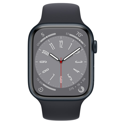 Apple 45mm Midnight Aluminium Sport series 8 Watch