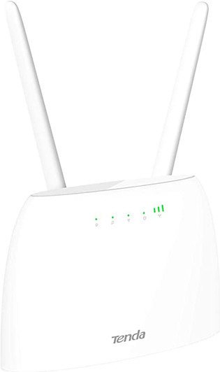 Tenda 4G06 4G LTE Volte Mobile Wi-Fi Router with Unlocked Sim Slot, and Phone port