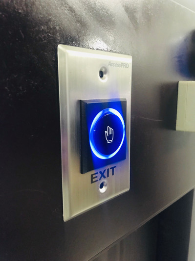 AccessPRO Touchless Sensor Exit Switch with Remote Control