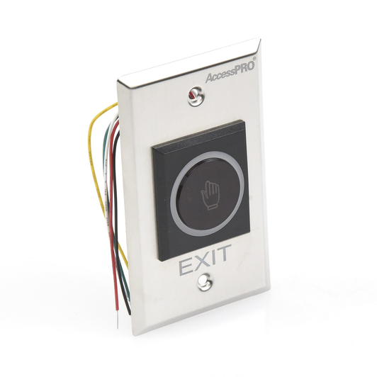 AccessPRO Touchless Sensor Exit Switch with Remote Control