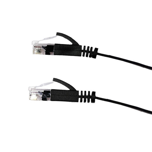 2m, 6.6ft Retractable & stretchable CAT 6E Flat 8pin full copper High Speed Network Cable RJ45 Patch LAN Cord for PC Laptop Router