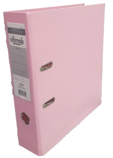 Ofimak Pink A4 8 CM Lever Arch Box File Ofimak Pink A4 8 CM Lever Arch Box File