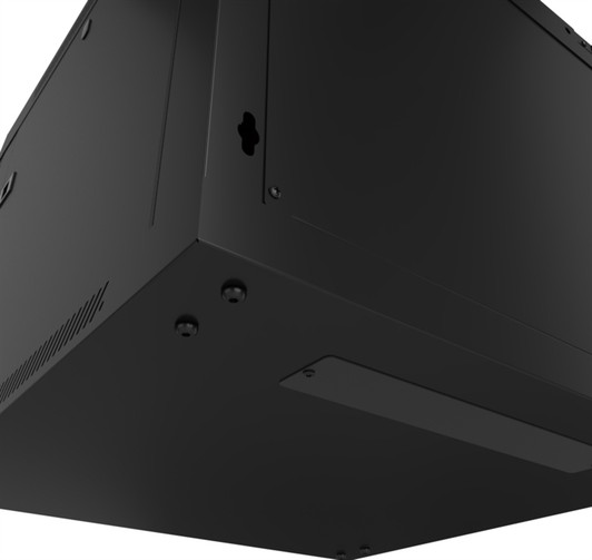 Nexxt 12U 600mm NPC-F12U66B - Wall Cabinet with Tempered Glass Door, Semi-assembled