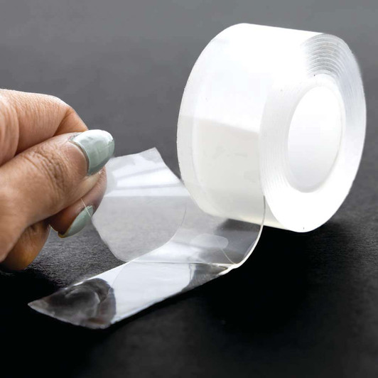 Bazic 0.71" x 60" Double Sided Clear Mounting Tape