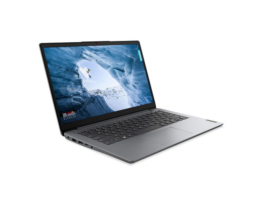 Lenovo Ideapad 1i 14" Pentium N5030 128GB Storage 4GB RAM Silver Win 11 Laptop