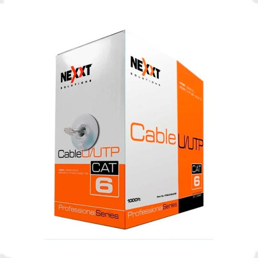 Nexxt Pro Grey1000FT Cat6 UTP Cable 24AWG