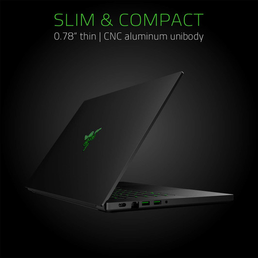 Razer Blade 15 Gaming Laptop Intel Core i7 6 Core, NVIDIA GeForce RTX 2060, 15.6" FHD 1080p 144Hz, 16GB RAM, 512GB SSD, CNC Aluminum