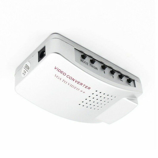 RCA Audio video  to VGA, TV to PC Converter
