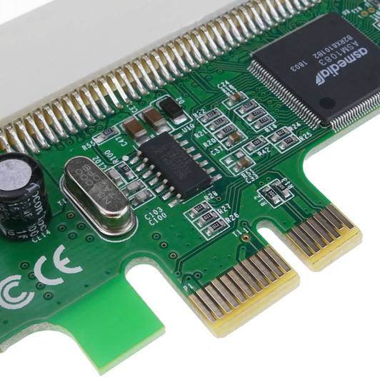 PCI Express to PCI card adapter for PC