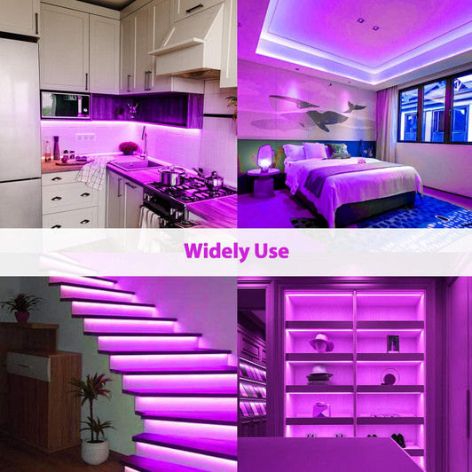 white pink Neon Outdoor LED Strip light 5 Meters 12 volt