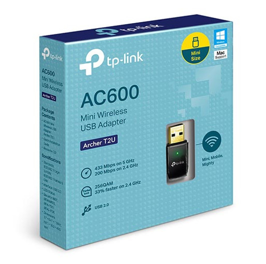 TP-Link AC600 Wireless USB Adapter Supports Windows & Mac OS