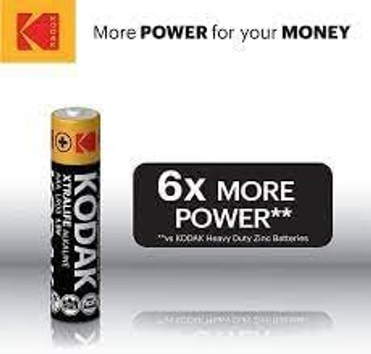 Kodak AAA size 1.5V Battery 6 Pack + 2 Bonus Kodak AAA size 1.5V Battery 6 Pack + 2 Bonus