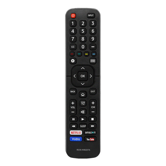 Hisense Compatible Smart TV Remote Control