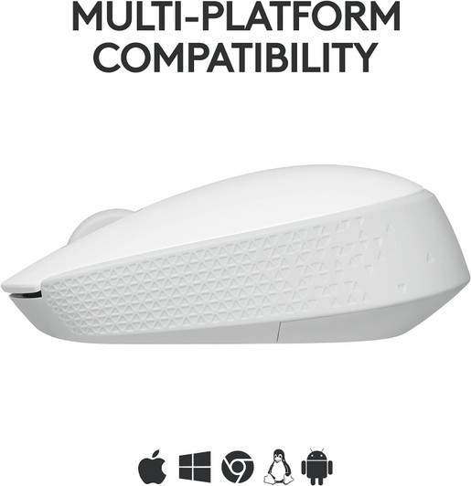 Logitech M170 Off White Wireless Mouse