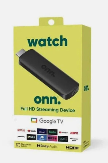 Onn Android Tv 2K FHD Streaming Stick