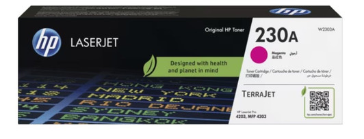 HP 230A Magenta Toner Cartridge Approx. yield 2000 Pages