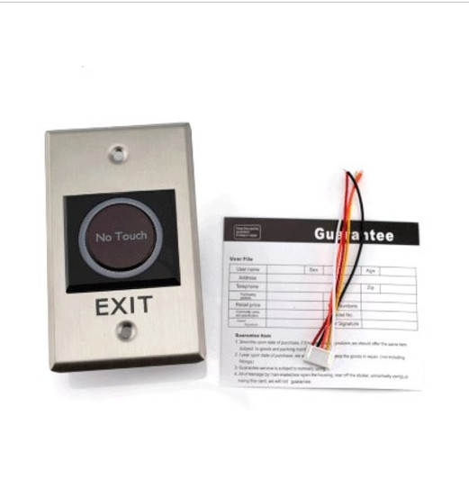 CTG No Touch  Infrared Induction EXIT Button Switch for Access Control