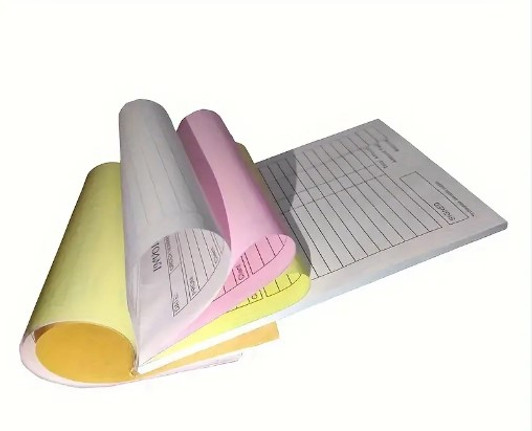 All Purpose Invoice Books 3 Parts White/pink/Yellow 9 x 6 Inches 100 Recipts Carbonless.
