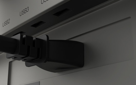 X-TECH Computer Power Cable US Plug 1.8M 110-250V